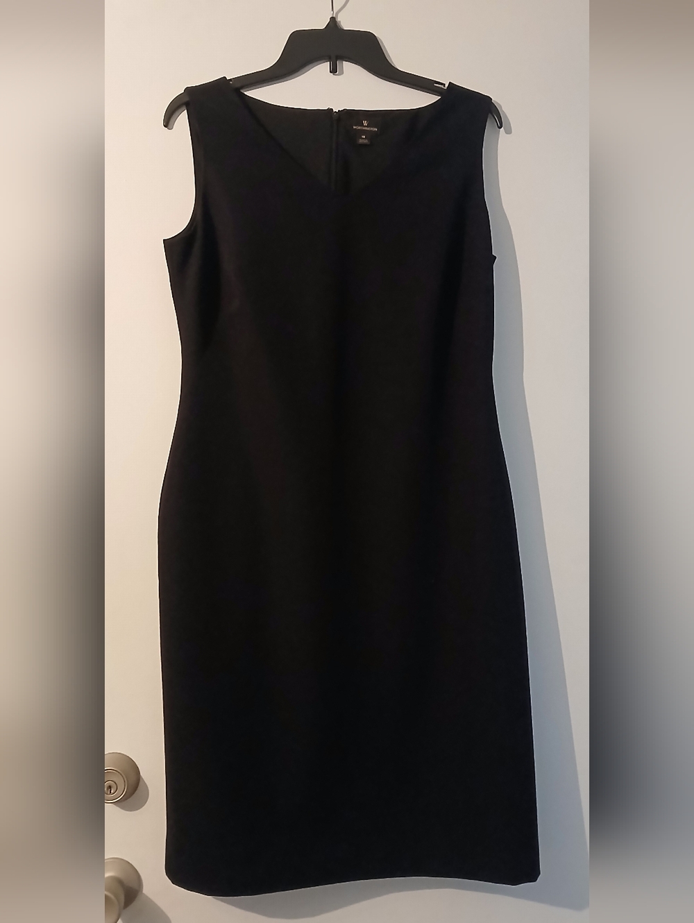 Worthington Black Midi Sheath Dress